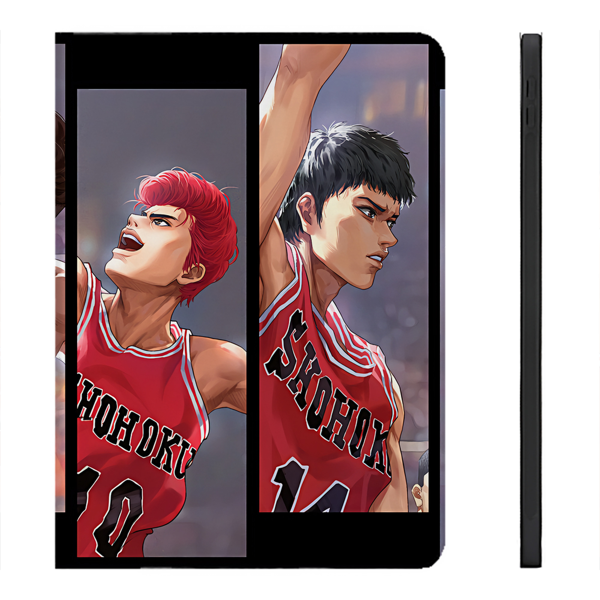 （画像用） SLAM DUNK／スラムダンク IPadケース ペンホルダー付き ブックスタイルデザイン
